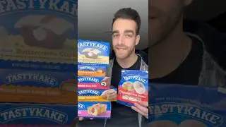 What&rsquo;s the best item from Tasty Kakes? #tastykakes #foodreview #snacks #mukbang #tastetest