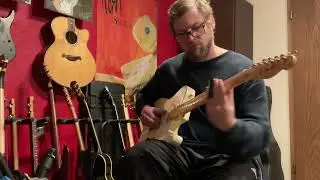 Fender telecaster slide Guitar music open g Tuning&hellip;. Loop Station #guitar #slideguitar #music 