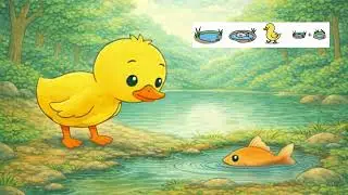 El Patito Sino&eacute; y el Pez - Segunda historia de Pictoverso