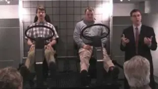 Demonstration: Bose Ride vs Air-ride seat