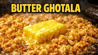 Surti Anda Ghotala Street Style | Butter Loaded Egg Ghotala | Street Food