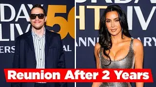 Kim Kardashian And Pete Davidson Reunion During SNL 50 Anniversary Special