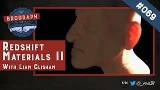 Brograph Tutorial 069 - Redshift Materials Part II