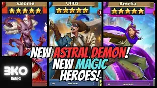 Salome Amelia Costume Ulius - How Good are the New Astral Demons & Magic Heroes? Empires & Puzzles