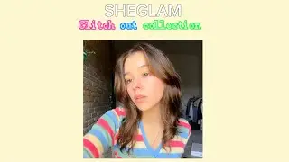 testando nova cole&ccedil;&atilde;o da #SHEGLAM - Glitch out... Vale a pena?