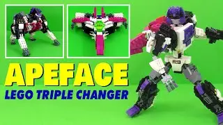 LEGO transformer Apeface Triple Changer