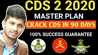 Clear CDS 2 2020 in 90 DAYS |MASTER PLAN| STRATEGY| Booklist| Cut off|