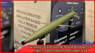 Germany&rsquo;s DroneHammer Missile Achieves First Flight, Targets Small Drones Under 25 kg