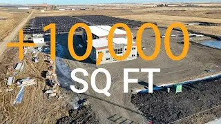 10,000 Sq Ft Solar Manufacturing Facility Build | AZGARD Solar Industrial #construction