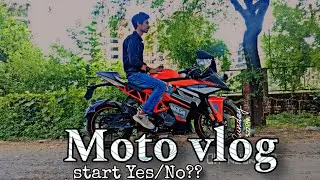 moto vlog first try 😅 | chandan KD || #rider #motovlog #minivlog #bikeride