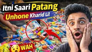 Morbi Me Itni Sasti Patange 😳 | Itni Saari Le Li!