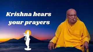 24th Jan. '24 | H.H. Subhag Swami Maharaj | Krishna hears your prayers | ISKCON Chowpatty Mumbai.