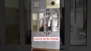 Library Ka AC Kharab Ho Gaya 😅 | Full Service Needed | #AtlanticCooling | #Shorts #youtubeshorts