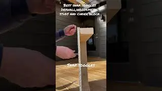 Best Drywall Anchors (Snap Toggles)  #shorts #diy #foryou #tvmount #tutorials