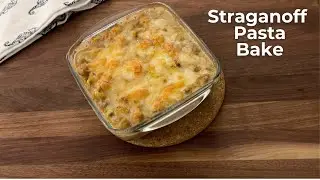 Straganoff Pasta Bake | ASMR Cooking | One Pot Meal