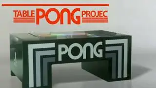 Atari Pong Coffee Table Arcade Game