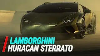 2023 Lamborghini Huracan Sterrato Races Mountain Bike In Latest Dust-Filled Teaser