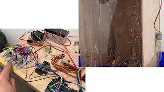 水舞噴頭施工模型－利用Arduino類比控制雙舵機單水泵