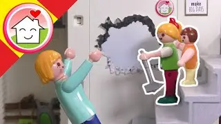 Playmobil en español Un agujero en la pared - La familia Hauser