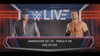 The Undertaker vs Triple H | One-on-One Iconic Showdown | WWE 2K25 Gameplay