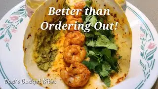 Restaurant Style 20-Minute Cajun Shrimp Tacos Plus Homemade Seasoning!