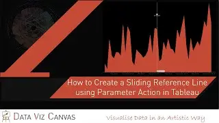 Sliding Reference Line using Parameter Action in Tableau