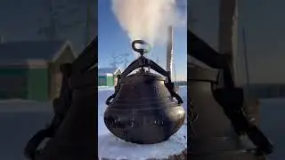 Goose in an Afghan cauldron😋 The weather changes very quickly / Гусь в афганском казане😋