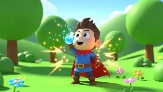 Fortnite Tiny Hero Forgot His Shield 🛡️🎮 | Funny Toddler Song | Kids Rhymes