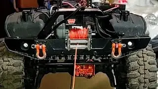 Trx4 Bronco 8274 Winch install