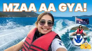 AUSTRALIA Mein Jet Skiing | MZAA AA GYA! 😊Adventure Vlog
