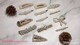 [LBH] Korean Pearl Hair Clip Hair Pin Hair Accessories -H04