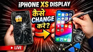 How To Fix iPhone XS Broken Screen | iPhone XS Display Replacement: Step-By-Step Guide 😱