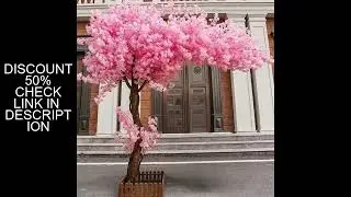 Artificial plants peach tree cherry tree maple tree fake flowers wedding hotel exhibition living roo