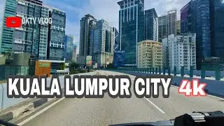 Drive With Me | Jalan Tun Razak Kuala Lumpur 4k | Driving downtown | Malaysia Vlog 2023