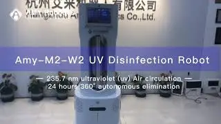 AMY M2 W2 UVC Sterilizing Robot