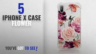 Top 5 IPhone X Case Flower [2018 Best Sellers]: LUOLNH iPhone X Case,iPhone X Case with flowers,