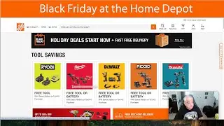 Черная пятница в Home Depot...