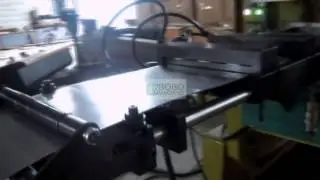 Automatic punching and stamping line for blanking