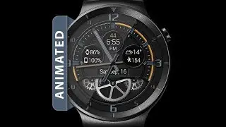 Bold Gears HD Animated Watch Face