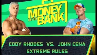 The American Nightmare Cody Rhodes vs  John Cena MITB Extreme Rules   WWE2K25 @Left_and_Right.
