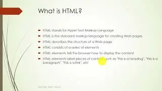 HTML Basics: Getting Started with Your First HTML Project