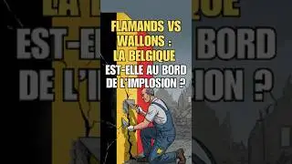 Flamands et wallons : Un mariage forc&eacute; depuis 1830 ? #belgique #flamand #wallon