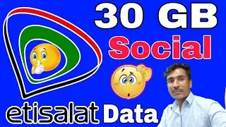 How to get 30 Etisalat social Data packages 2023 Etisalat social data packages monthly