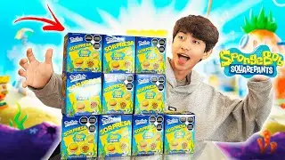 ¡ABRIENDO CAJITAS SORPRESA DE BOB ESPONJA! - BROLAND