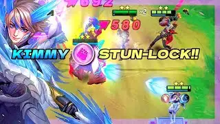 99%WINRATE!! Kimmy STUN - LOCK!! ML Magic Chess ♞ Ling Skill 1 + Wrestler Star Core