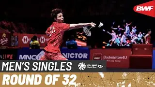 KAPAL API Indonesia Open 2025 | Shi Yu Qi (CHN) [1] vs. Lakshya Sen (IND) | R32