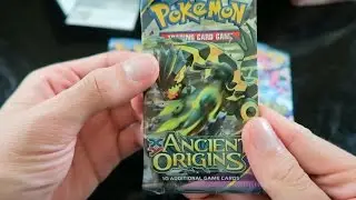 SEEKING LEGENDARIES! Will It Happen!? | Pokemon Ancient Origins Booster Pack Openings