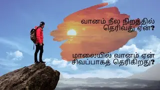 Why Sky appears blue ? Why sky appears red in the evening? #ifactstamil