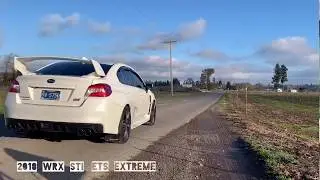 2018 STI ETS Extreme Catback - STOCK DOWNPIPE | Revs, flybys, POPS AND CRACKLES