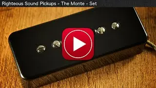 Righteous Sound Pickups - The Monte - Set